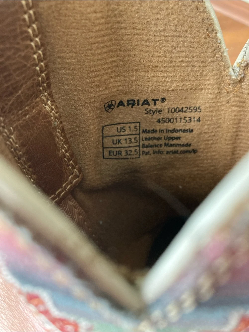 Ariat kids western